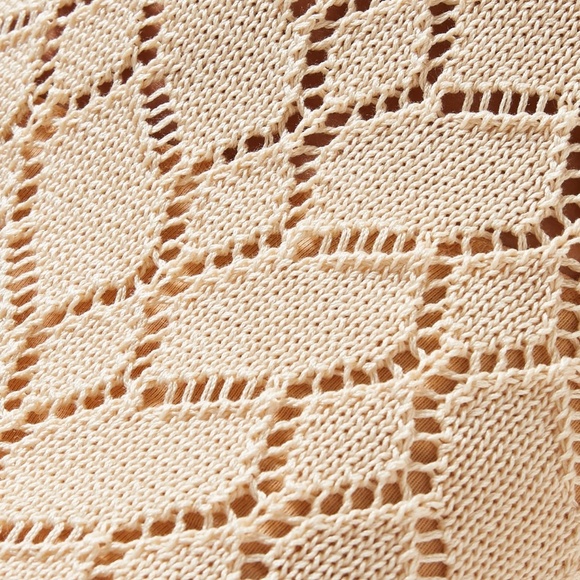 Savannah Morrow Beige Maxi Knit Halter Dress NEW - Picture 6 of 10